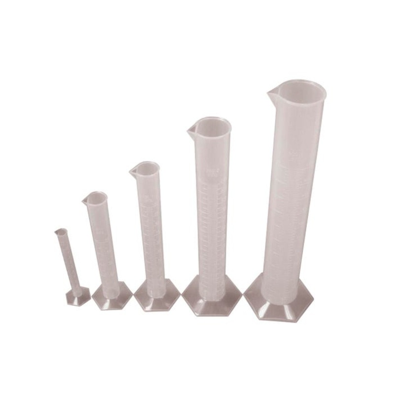 United Scientific Graduated Cylinder Set of 5, pp, Hex Base