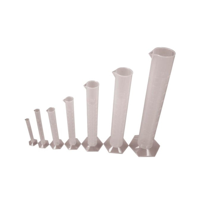 United Scientific Graduated Cylinder Set of 7, Hex Base