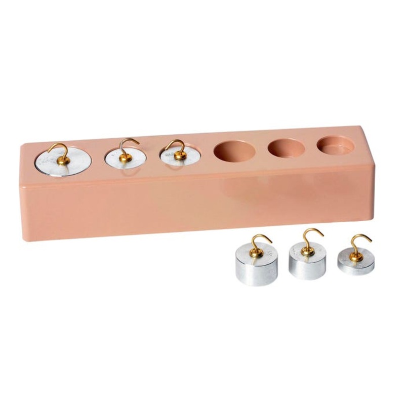 United Scientific Hooked Weight, Set of 6, Aluminum