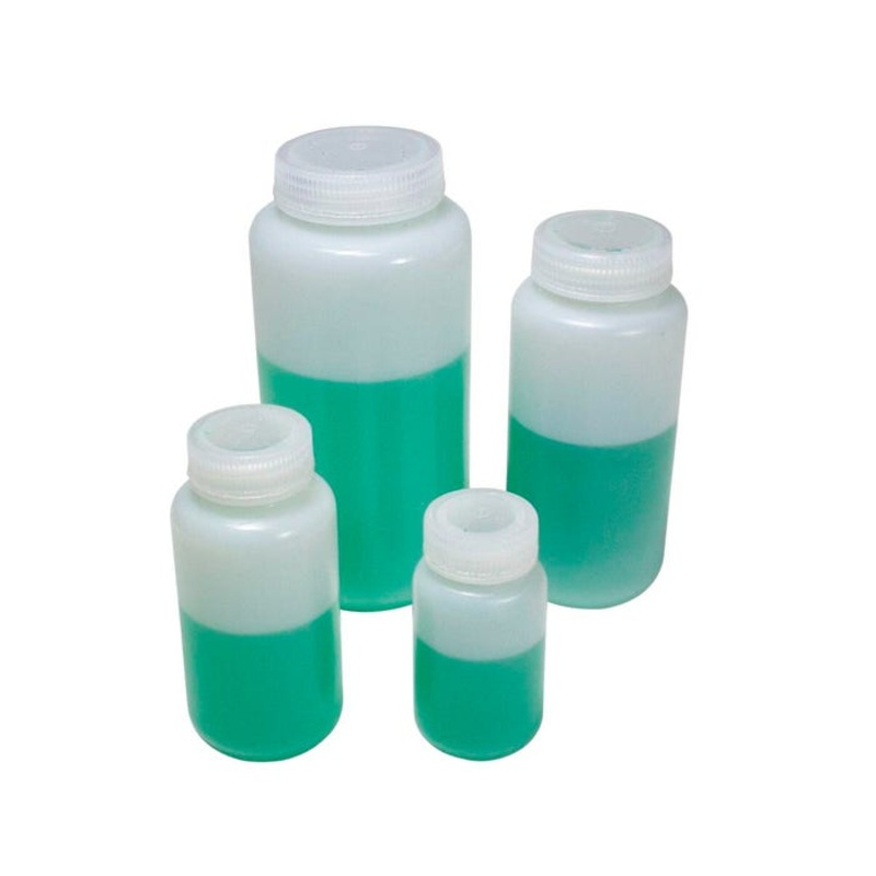 United Scientific UniStore Reagent Bottles, Wide Mouth, HDPE, 125ml