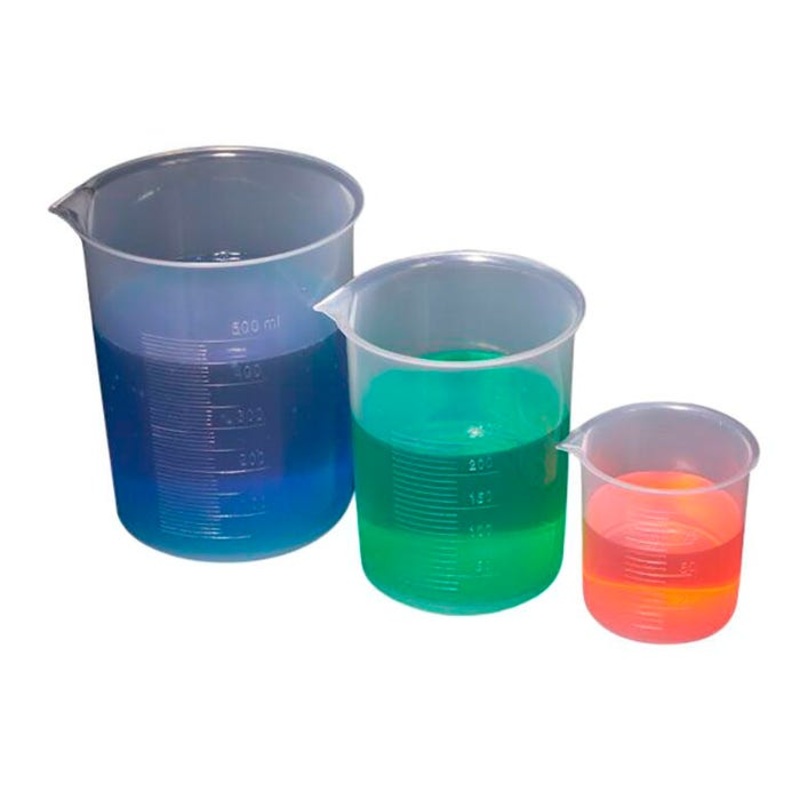 United Scientific Beakers, Griffin Style, Polypropylene (pp), 500ml