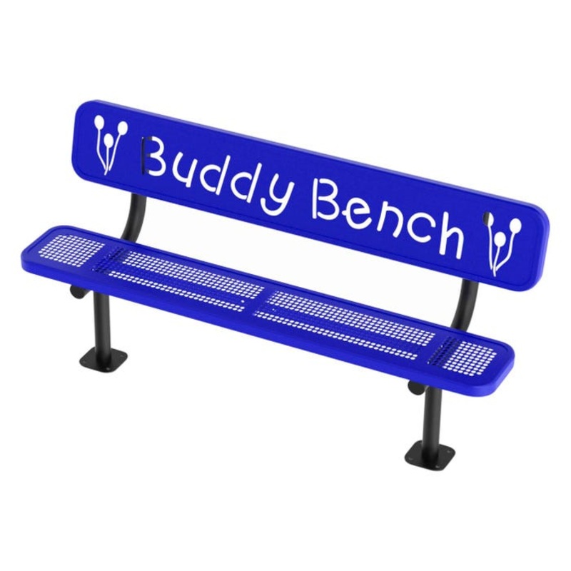 UltraSite Buddy Bench, Perforated Pattern