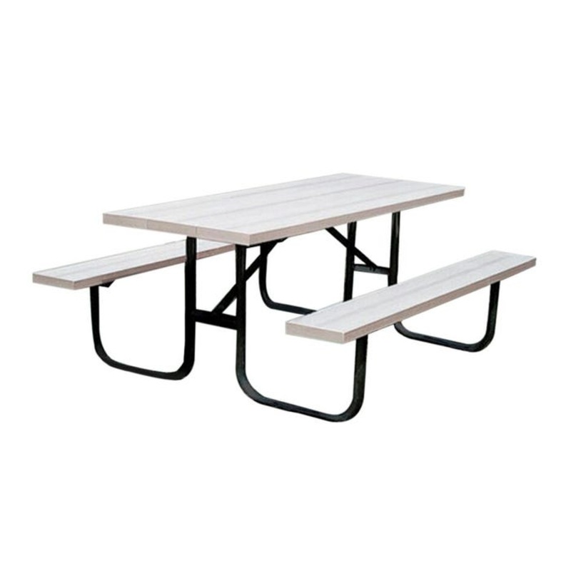 UltraSite Rectangle Heavy Duty Aluminum Table, 8 Feet