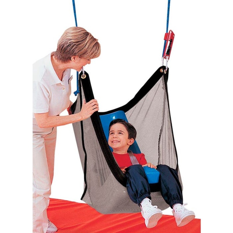 Tumble Forms Vestibular II Prone Net Swing with Large Feeder Seat