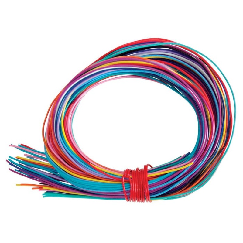 Twisteez Craft Sculpture Wire, 30 Inches, Assorted Color, Pack of 200