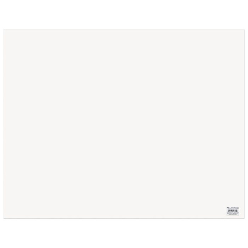 UCreate Coated Poster Board, White 14 pt., w/UPC Labels, 22 x 28 Inches, 1 Sheet