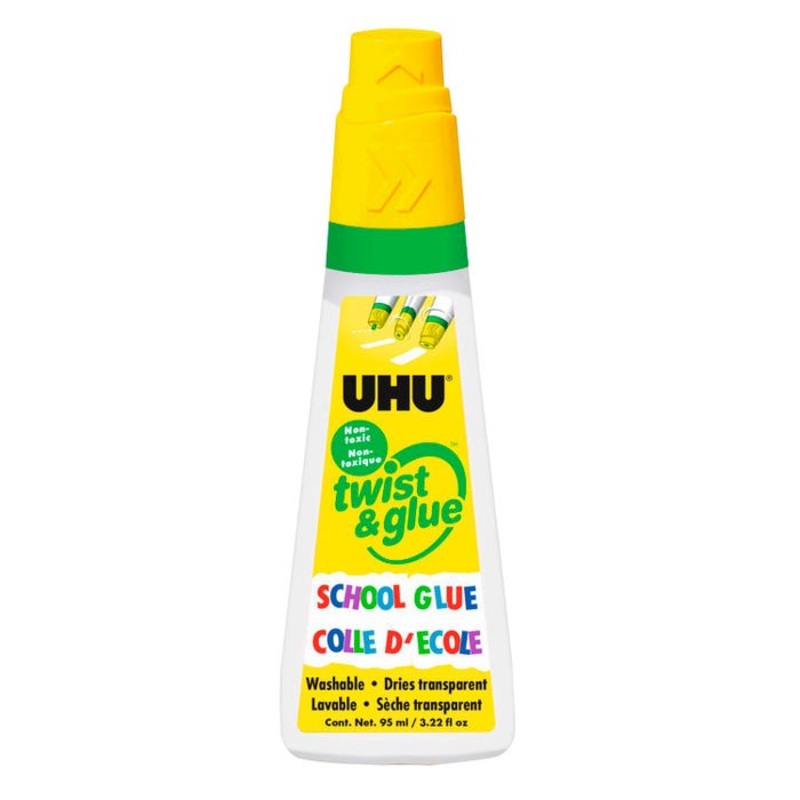 UHU Twist and Glue School Glue, 3.2 Ounce