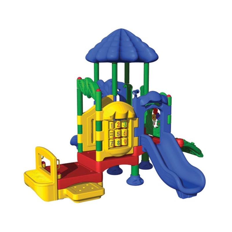 UltraPlay Discovery Center Discovery Mountain With Anchor Bolt Mounting Kit, Playful Theme