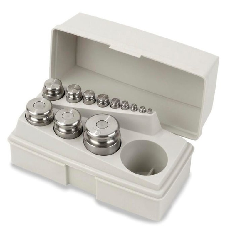 Troemner Stainless Steel Precision Weights – Assorted Sizes – Set of 12