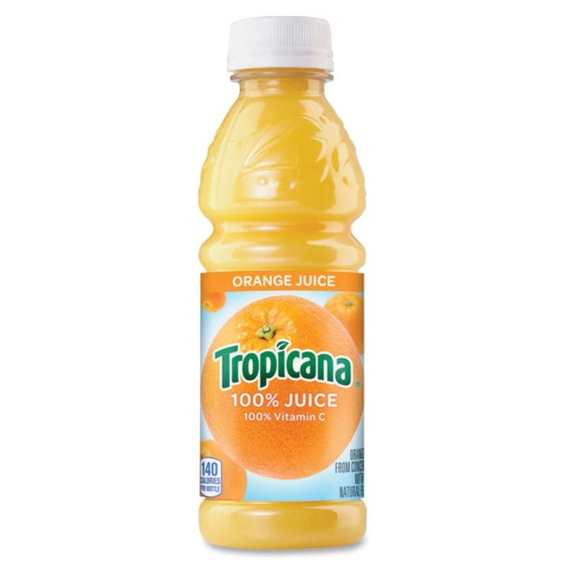 Tropicana Orange Juice, 10 oz, Pack of 24