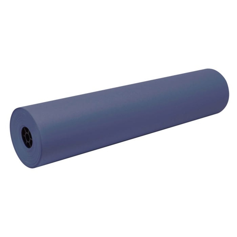 Tru-Ray Art Roll, 36 Inches x 500 Feet, 76 lb, Blue