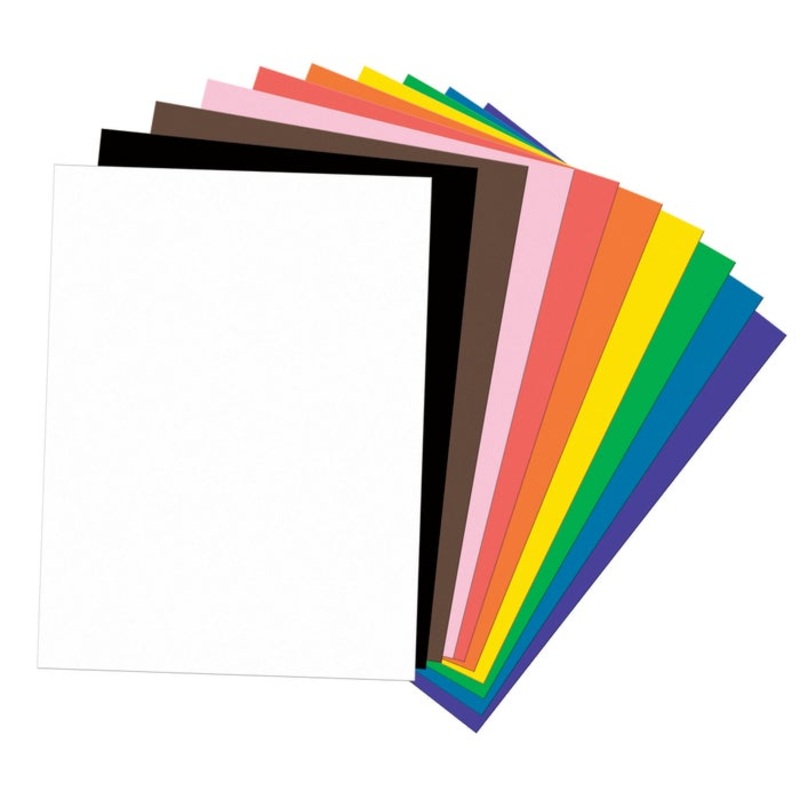 Tru-Ray Construction Paper Classroom Pack, Assorted Sizes and Colors, 2000 Sheets