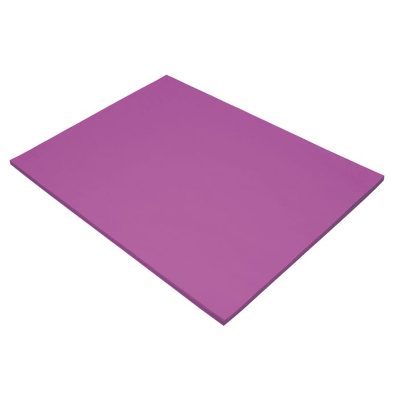 Tru-Ray Sulphite Construction Paper, 18 x 24 Inches, Magenta, 50 Sheets