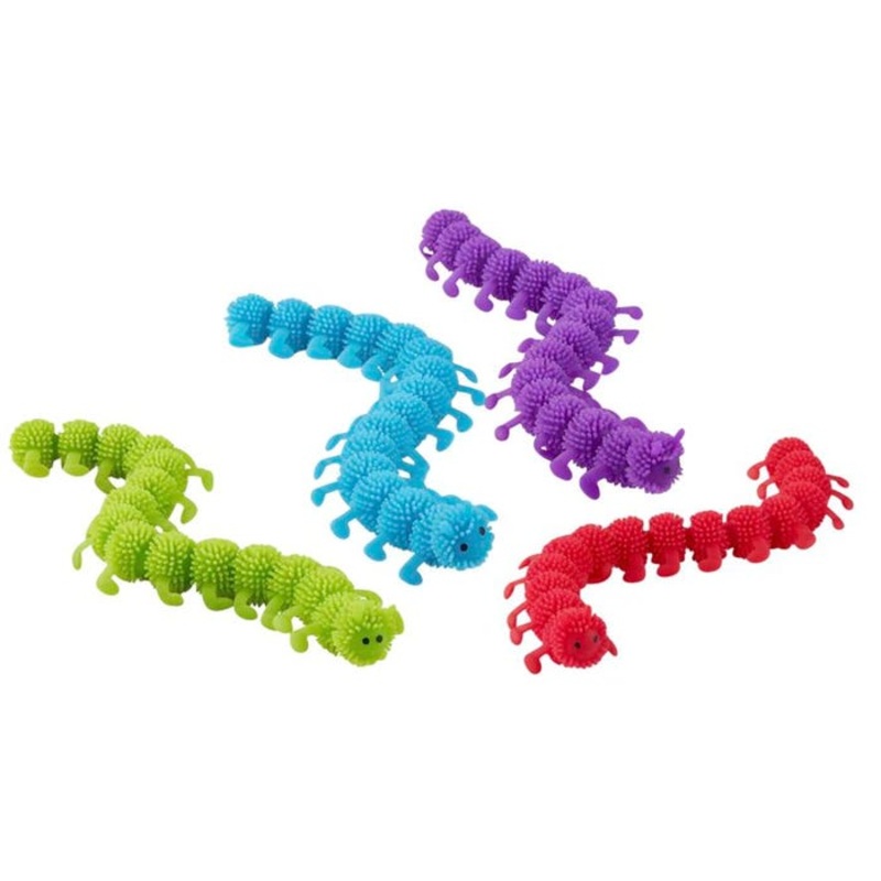 Toysmith Colorful Crawlies, Set of 4