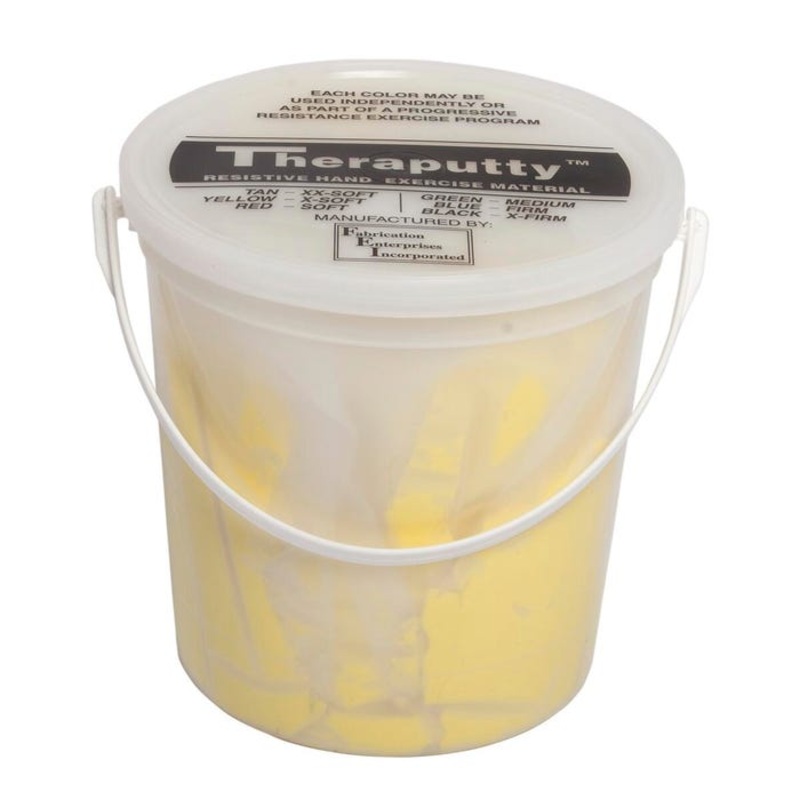 CanDo Antimicrobial Theraputty, X-Soft, 5 Pound, Yellow