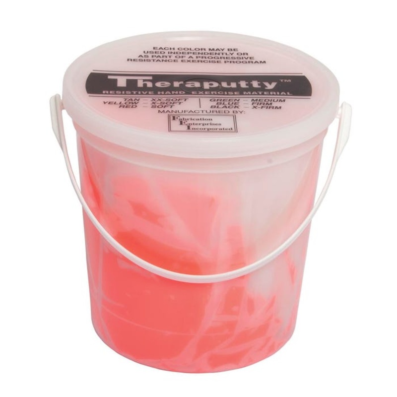 CanDo Scented Theraputty, Light, 5 Pounds, Cherry, Red