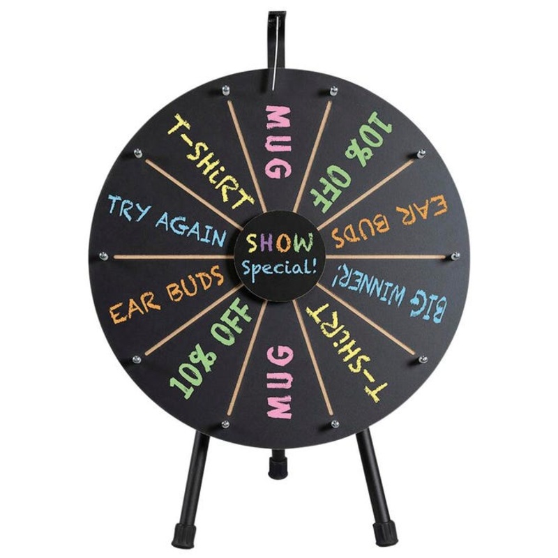 Chalkboard Spinning Wheel