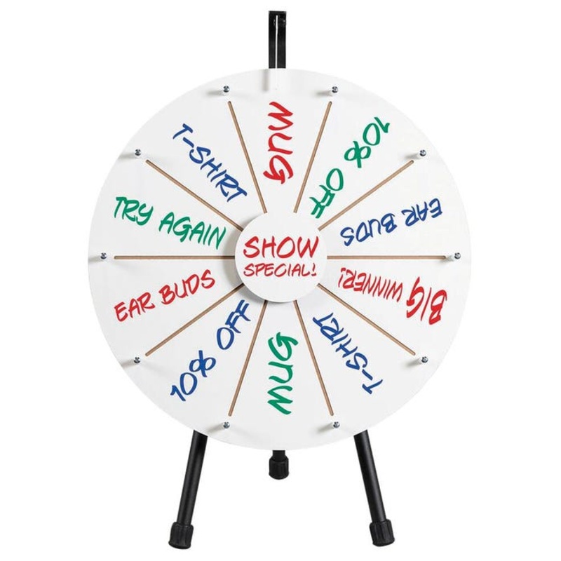 Dry Erase Spinning Wheel