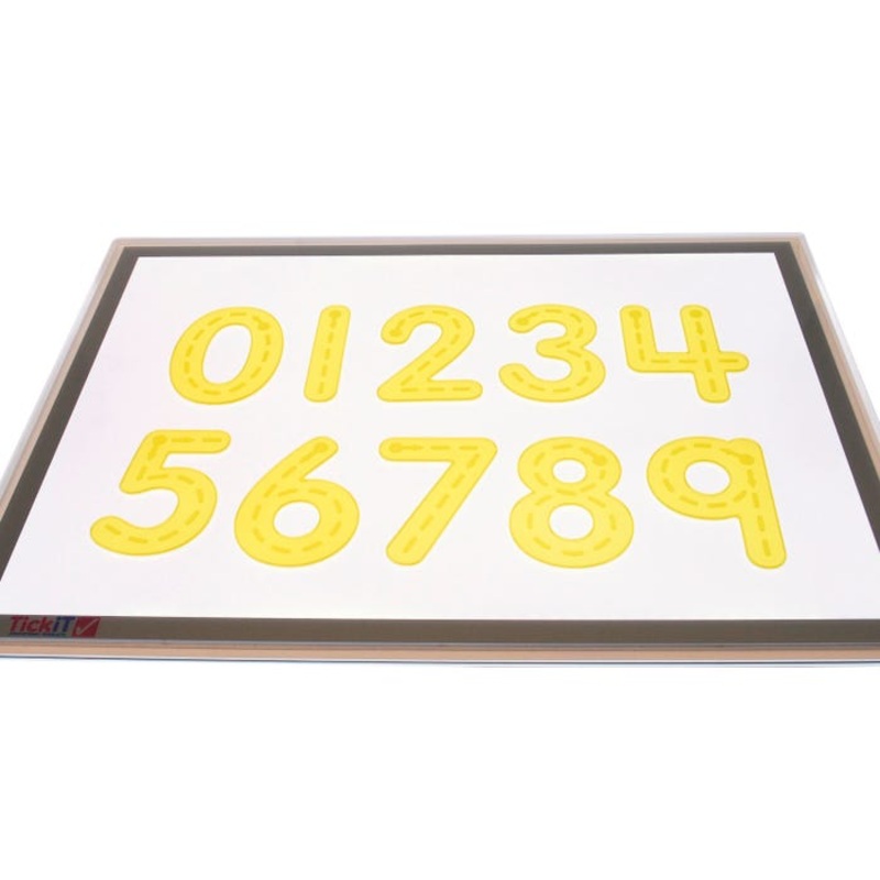 TickiT SiliShapes Trace Numbers, 0-9