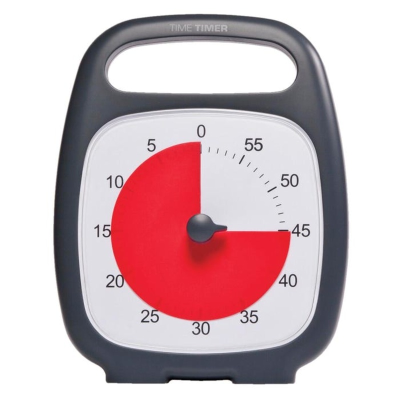 Time Timer PLUS 60 Minute Timer, Black