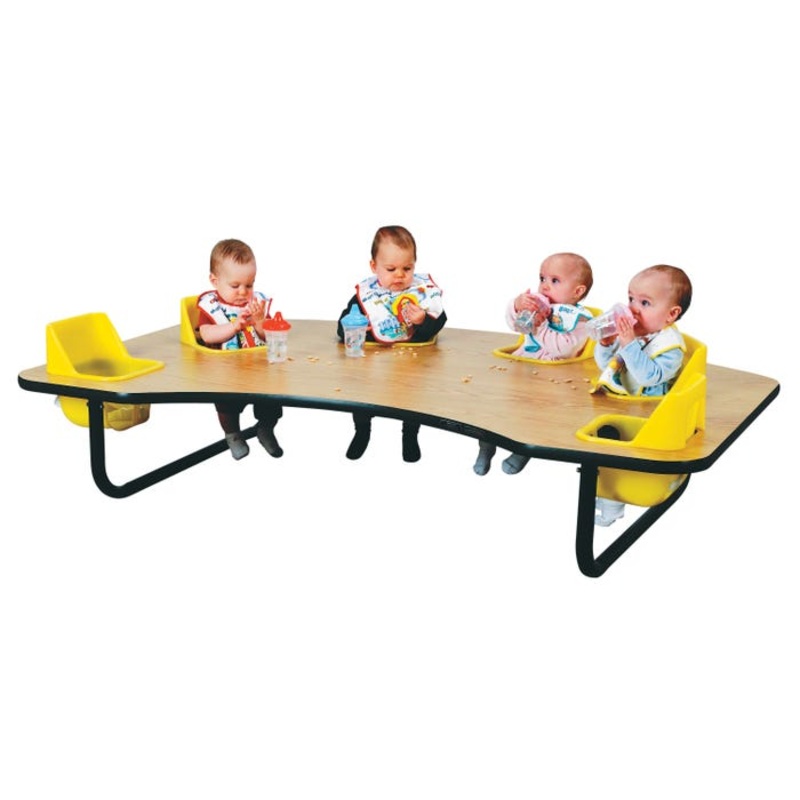 Toddler Tables 6 Seat Toddler Table, 72 x 48 Inches