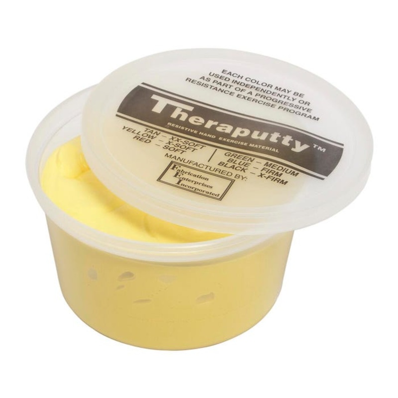 CanDo Antimicrobial Theraputty, X-Soft, 1 Pounds, Yellow
