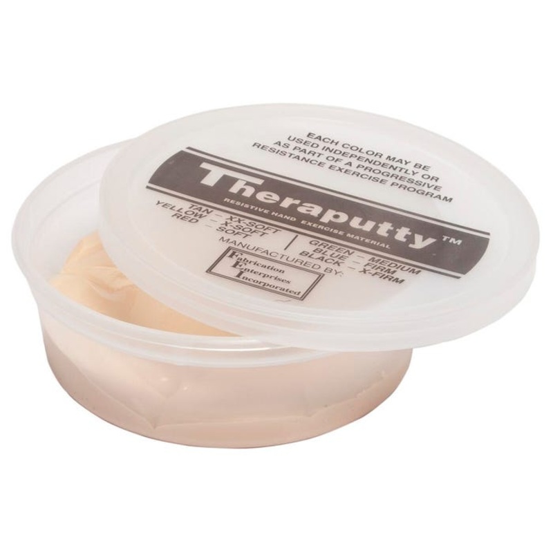 CanDo Theraputty XX-Soft, 6 Ounce, Tan