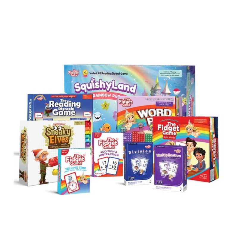 The Fidget Game Grade 1 Shark Tank Bundle