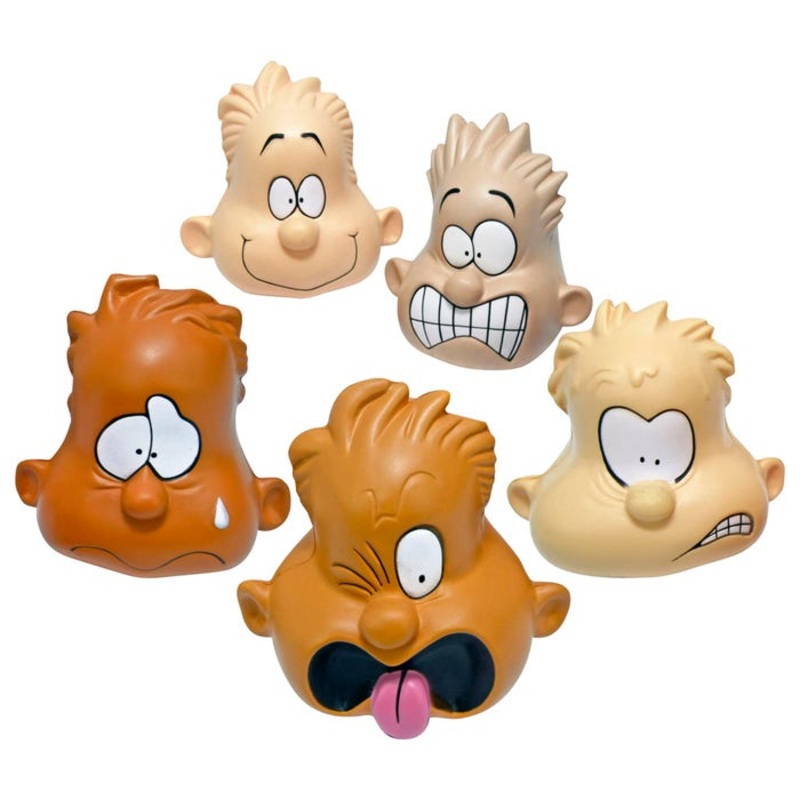 The Pencil Grip Inc Feeling Heads, Set of 5