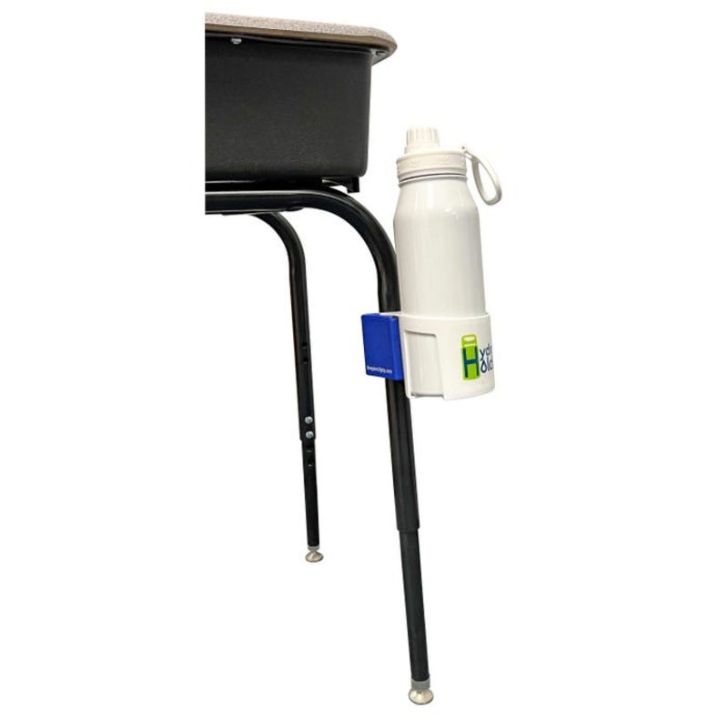 The Pencil Grip Inc. Hydro Holdr Clip on Bottle Holder, Blue and White, Case of 36