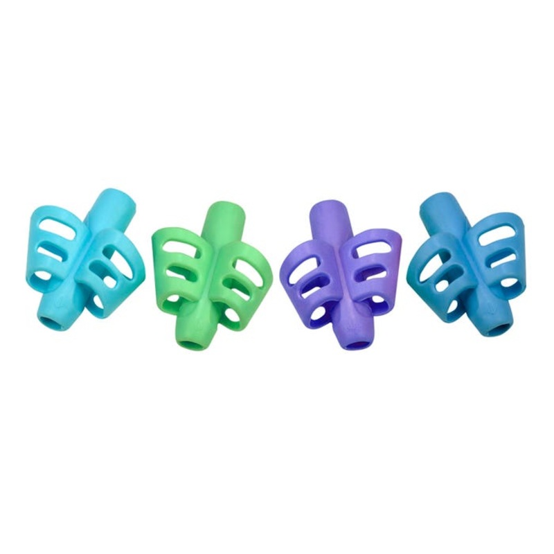 The Pencil Grip Inc. The DUO Grip, Assorted Colors, Pack of 6