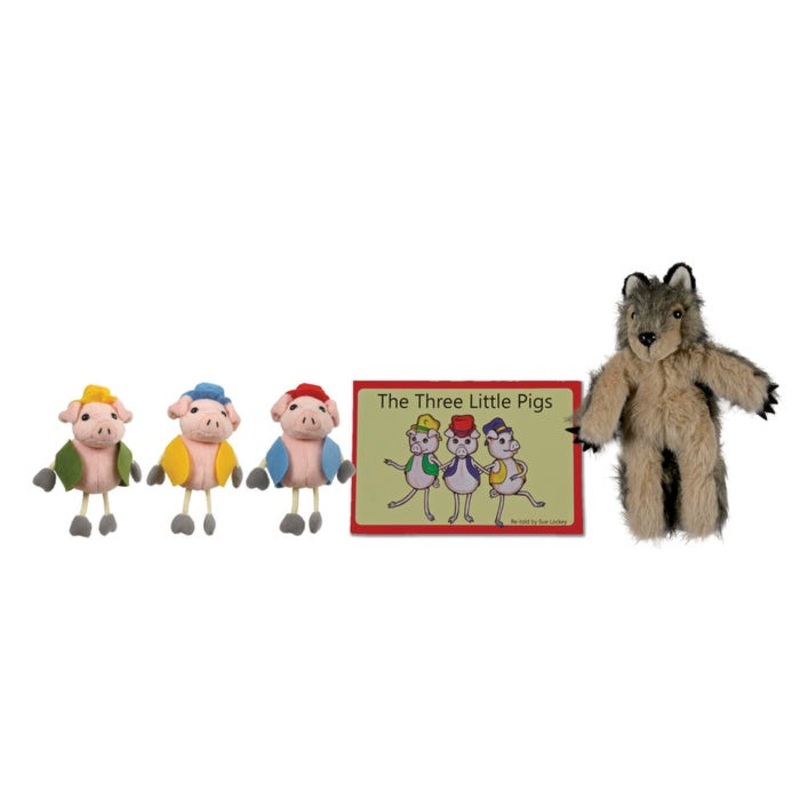 The Puppet Company The Three Little Pigs Traditional Story Set