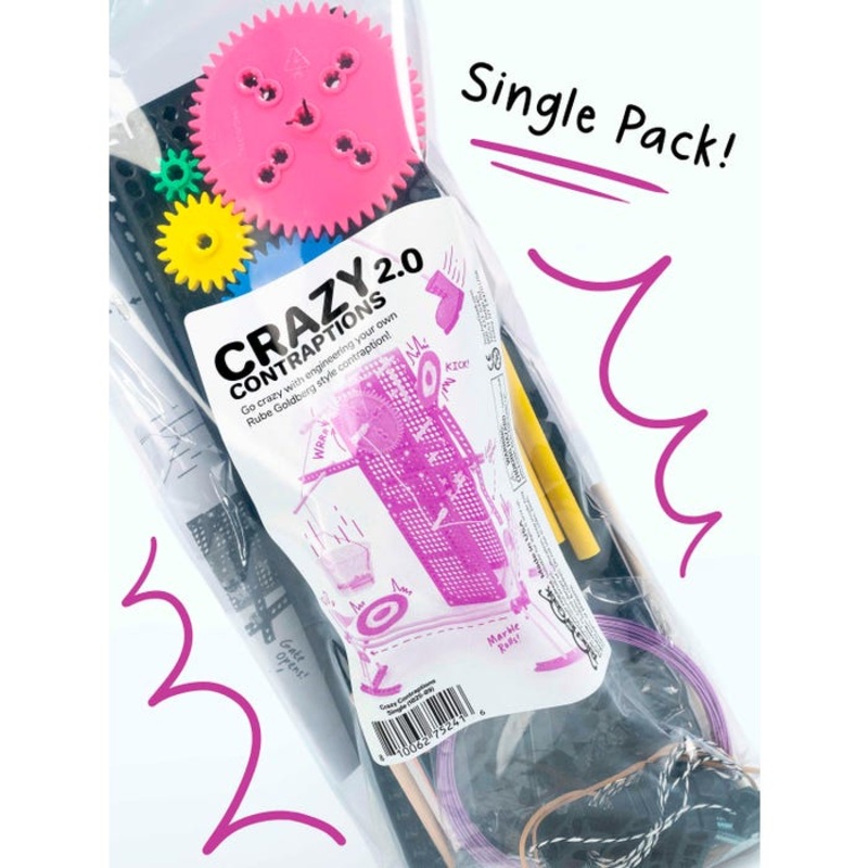 TeacherGeek Crazy Contraptions Activity, Pack of 10