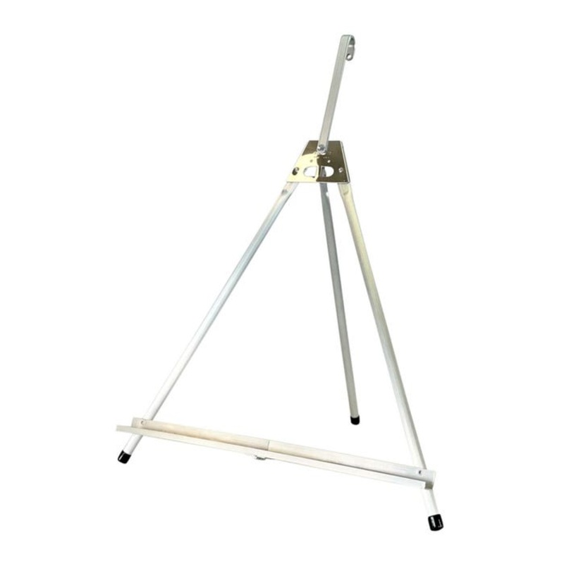 Testrite Visual Multipurpose Table Easel with Top Bar, Aluminum, 17 x 10-1/2 x 25 Inches