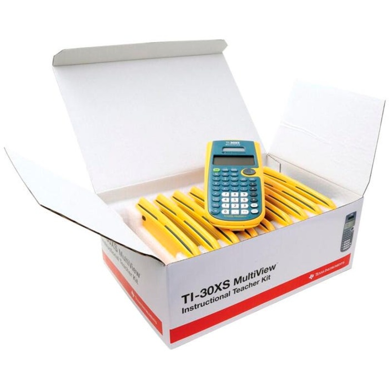 Texas Instruments TI-30XS MultiView Scientific Calculator, Teacher Pack of 10