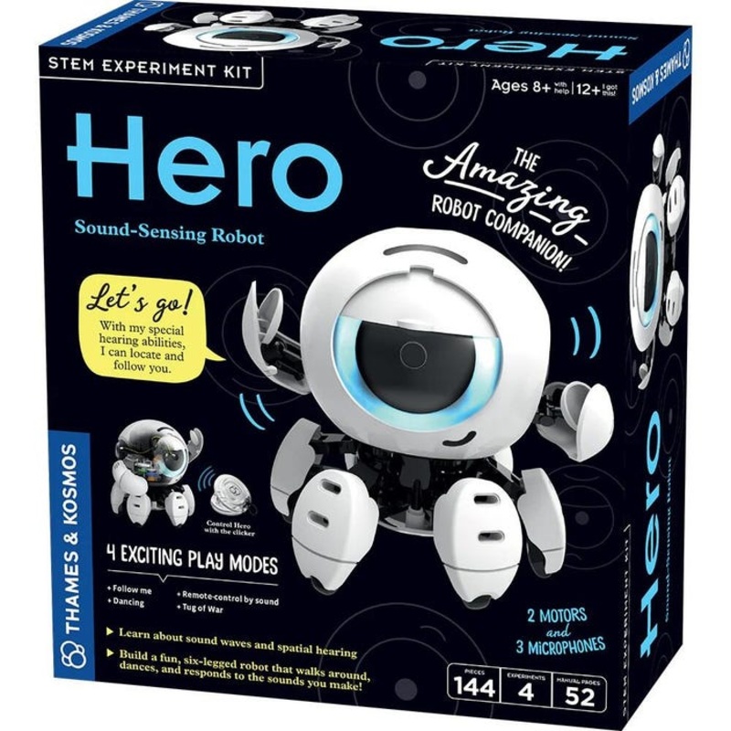 Thames and Kosmos Hero: Sound Sensing Robot