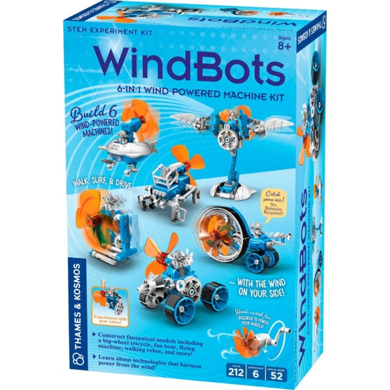 Thames & Kosmos WindBots: 6-in-1 Wind-Powered Machine Kit