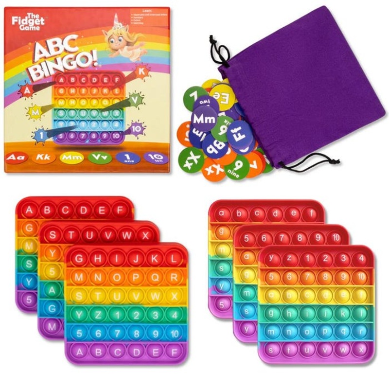 The Fidget Game ABC Bingo
