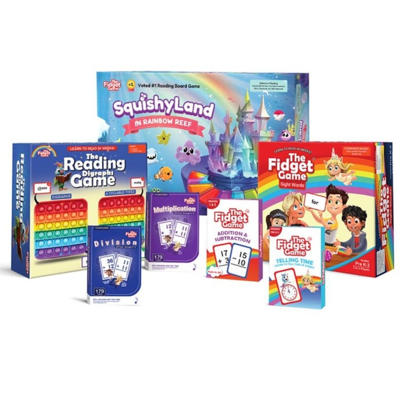 The Fidget Game Grade 2 Shark Tank Bundle