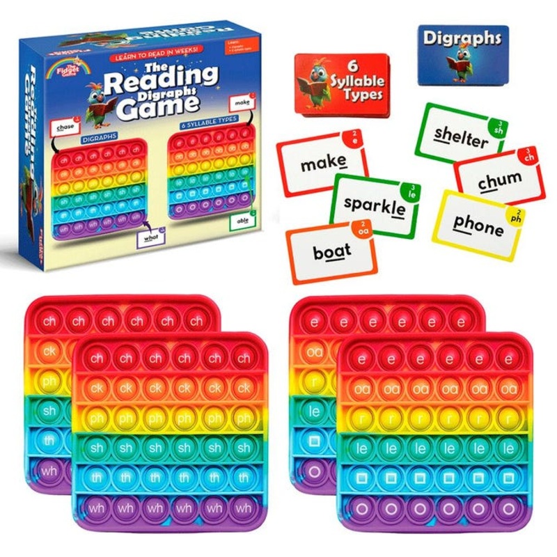 The Fidget Game The Reading Digraphs Game