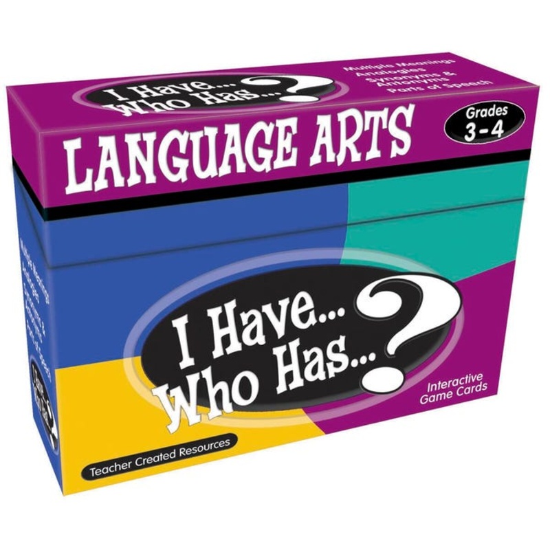 I Have… Who Has…? Language Arts Game (Gr. 34)