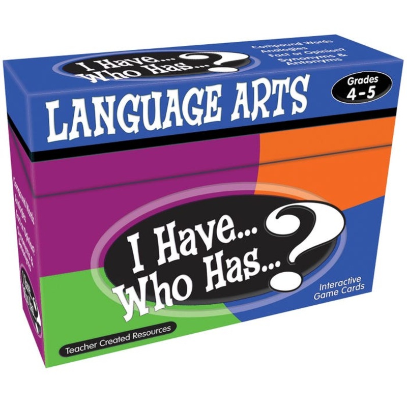 I Have… Who Has…? Language Arts Game (Gr. 45)