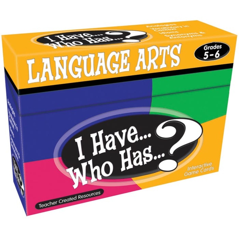 I Have… Who Has…? Language Arts Game (Gr. 56)
