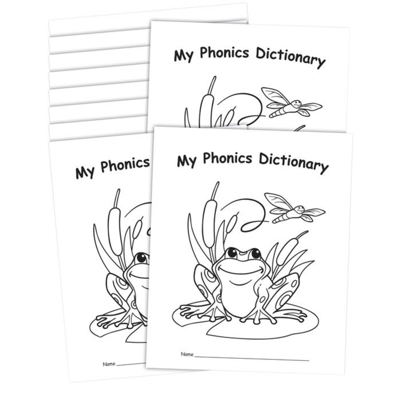 Teacher Created Resource My Own Books: My Phonics Dictionary, Pack of 10