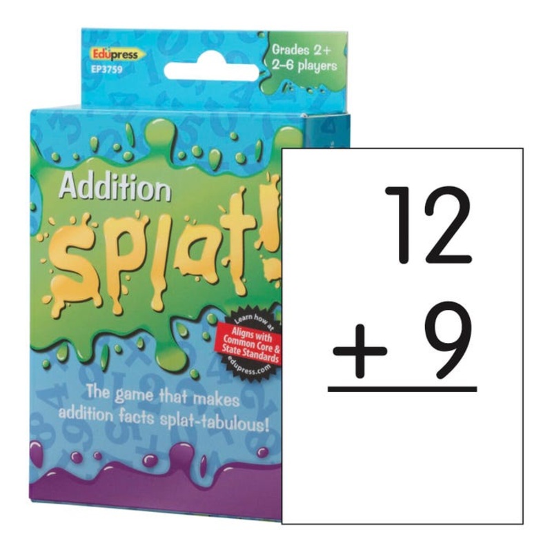Teacher Created Resources Addition Splat! Math Game