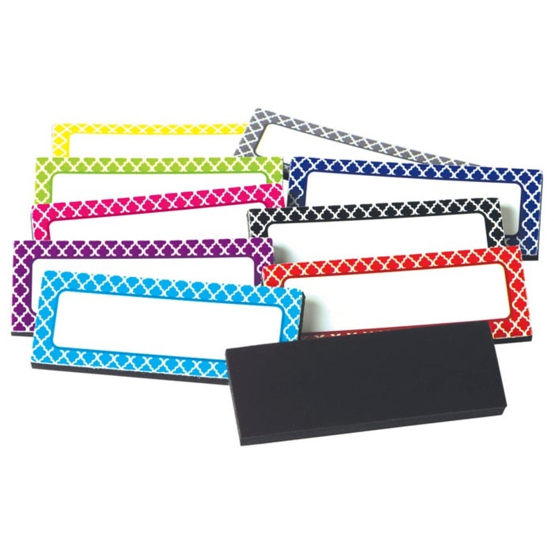 Teacher Created Resources Moroccan Magnetic Labels, Set of 30