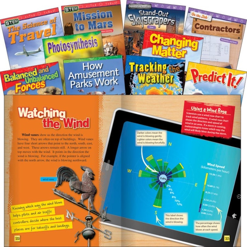 Teacher Created Materials Exploring STEM, Grade 3, Set of 10
