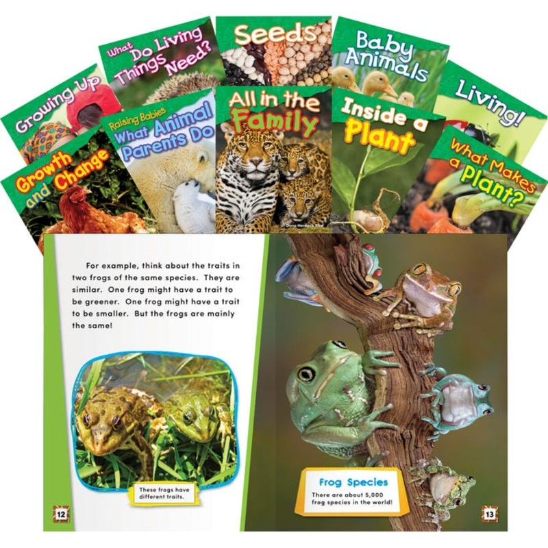 Teacher Created Materials Let's Explore Life Science Grades K to 1, Set of 10