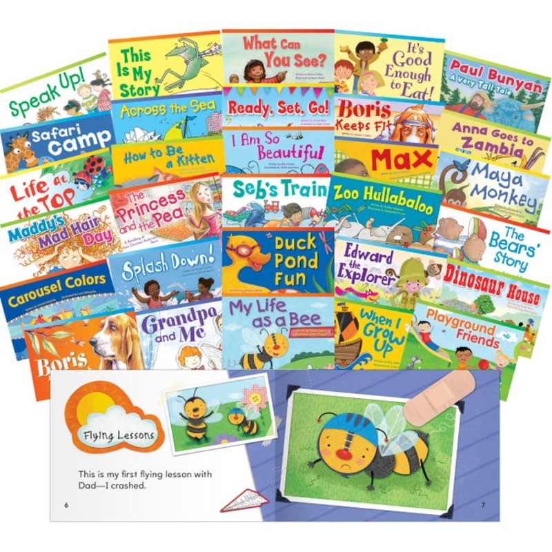 Teacher Created Materials Literary Text Readers, Grade 1, Set of 30