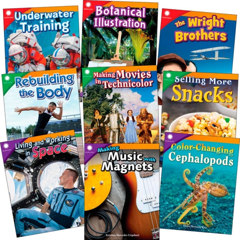 Teacher Created Materials Pushing the Limits STEAM Books, Grades K to 2, Set of 9